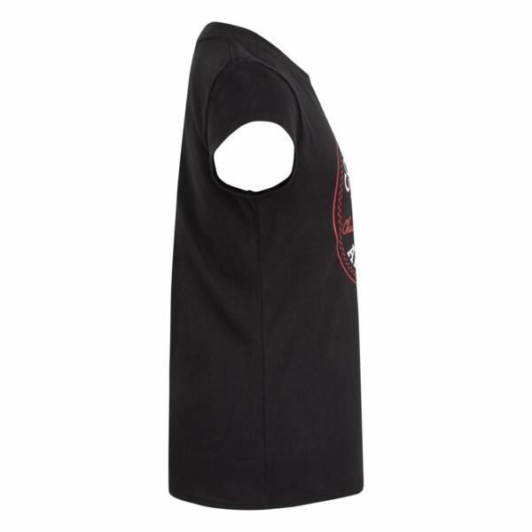 T-shirt fille Converse Chuck Patch - black/white - S