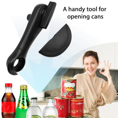Deschizător de conserve Multifuncțional Deschizător de conserve și sticle Mâner Ergonomic Ustensile de bucătărie pentru Camping Călătorii