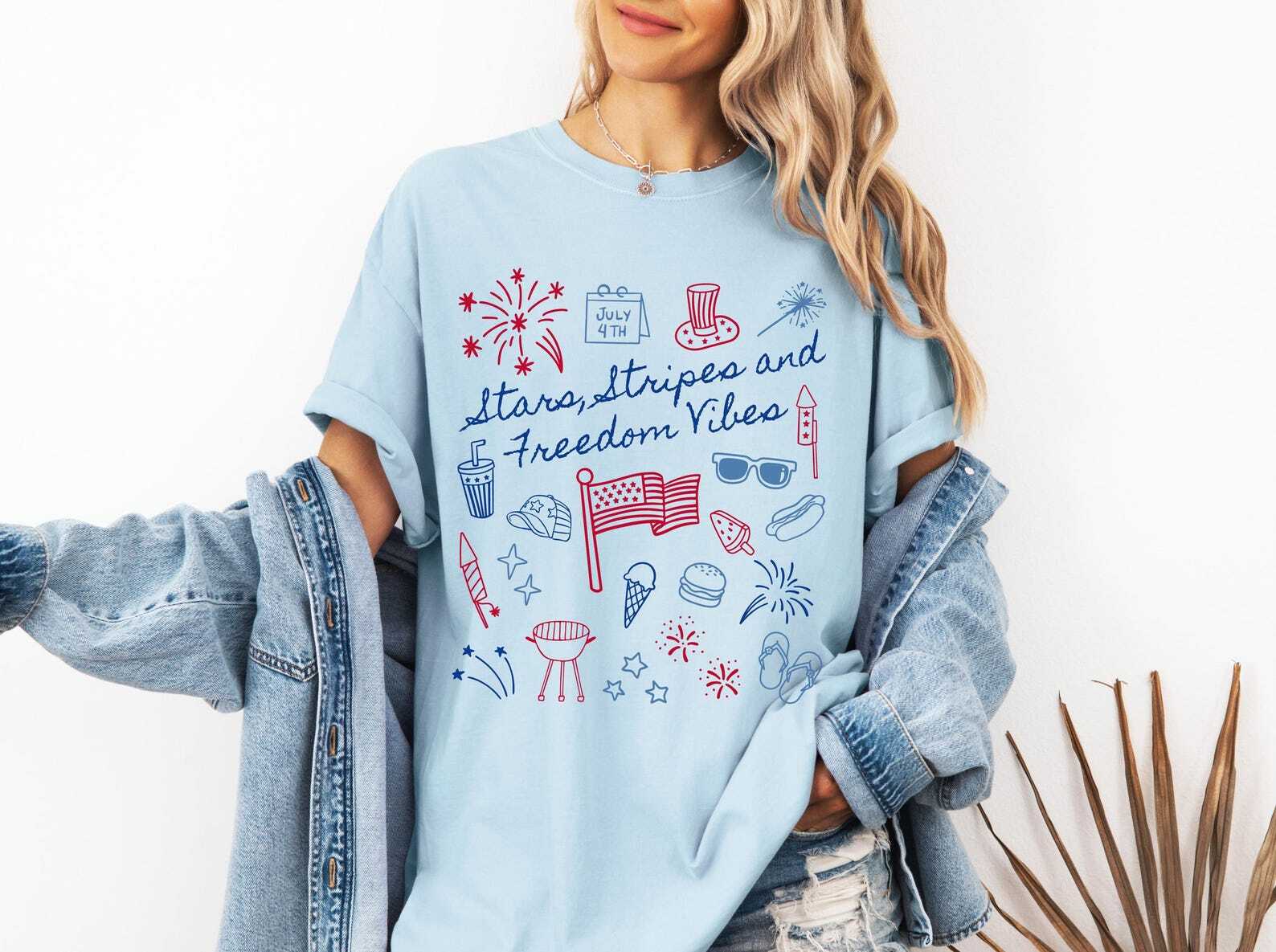 Fourth of July T Shirt Independence Day Tshirt Mama Shirt for July 4th Tee XXXXL