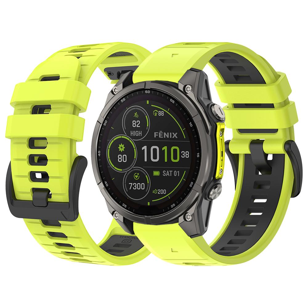 

Сменный ремешок Для Garmin Fenix 8 Pro 51мм 47мм E 7 7X/Epix Gen 2/D2 Mach 2 1 Fenix8 AMOLED 22мм 26мм Спортивный силиконовый ремешок QuickFit 22mm