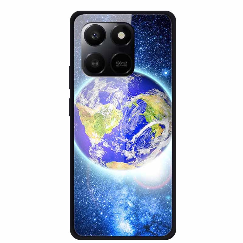 Glass Case For Honor X7d Play 10T 5G Case Soft Bumper Hard Tempered Glass Back Cover For Honor 400 Smart 2025 Phone Cases Fundas