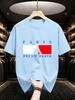 2026 New Pure Cotton Tshirt Casual Crew Neck Short Sleeve French Street Style Top