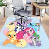 1pc Little Pony Friendship Carpet for Playroom Bedroom Living Room Sofa Home Decor,kids Game Area Rug Non-slip Floor Mat Y72995
