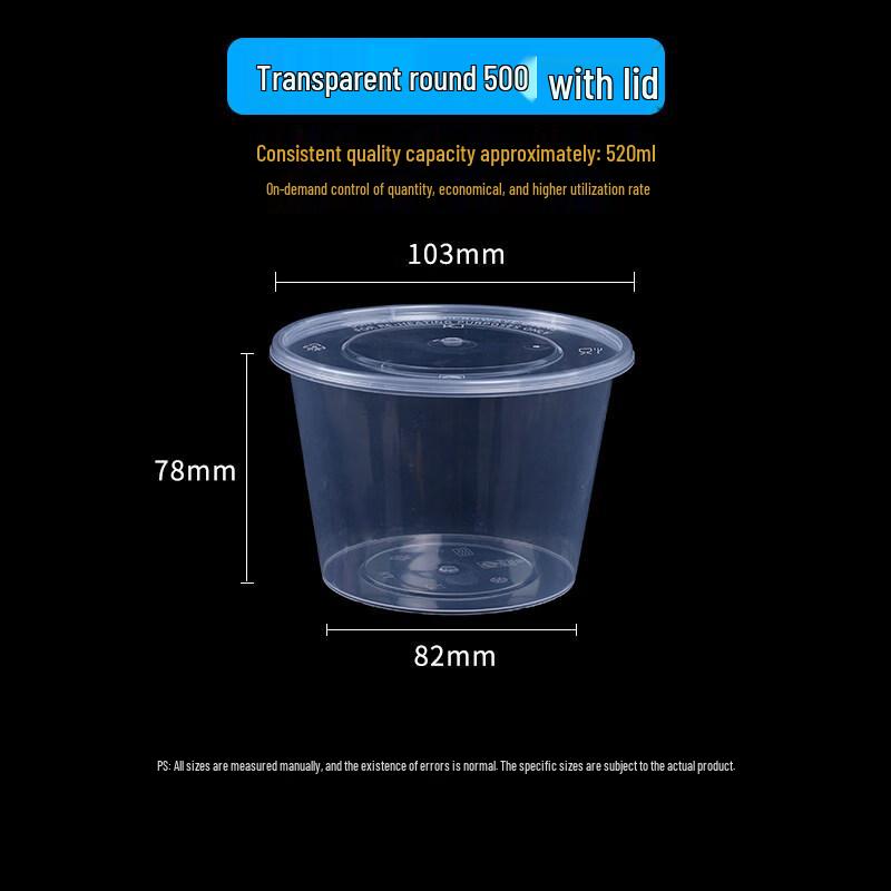 ZISIZ Round Disposable Tableware Set