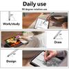 Stylets Stylo en Aluminium Poignée Ergonomique et Crochet Design Portable Large Compatibilité pour Étudiants