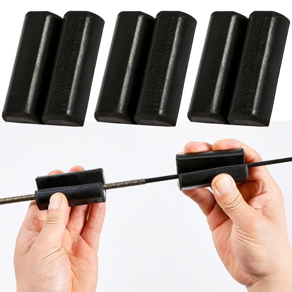 

2023 Black Rubber New Fishing Supplies Shrink fishing Retreat Rod Device Non-slip Rod