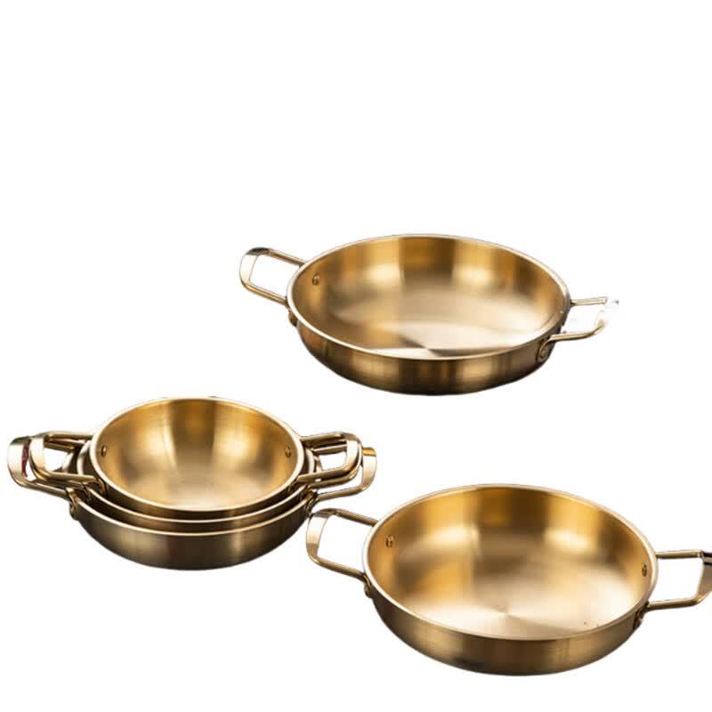 LIJIA KITCHENWARE Gold-Plated Stainless Steel Multi-Purpose Pot