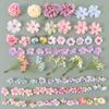 20/50Pcs Mix Artificial Flowers Heads Silk Fake Flower for Home Decor Wedding Marriage Decoration Bride DIY Craft Gift Accessory