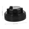 Automatic Pool Chlorine Feeder Replacement Lid Plastic Chlorine Dispenser Cover for CLX100, CLX200 Models Enduring