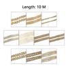10 Meter Burlap Ribbons Handicraft Weavin Jute Yarn Retro Jute Burlap Ribbons  DIY Arts
