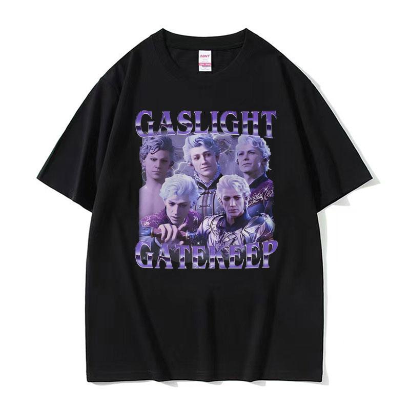 

Limited Pale Elf Astarion Baldurs Gate 3 Girl Dinner T-shirts Men Women Hip Hop Retro Style T Shirt Oversized Cotton Tshirt T... 5XL різнокольоровий