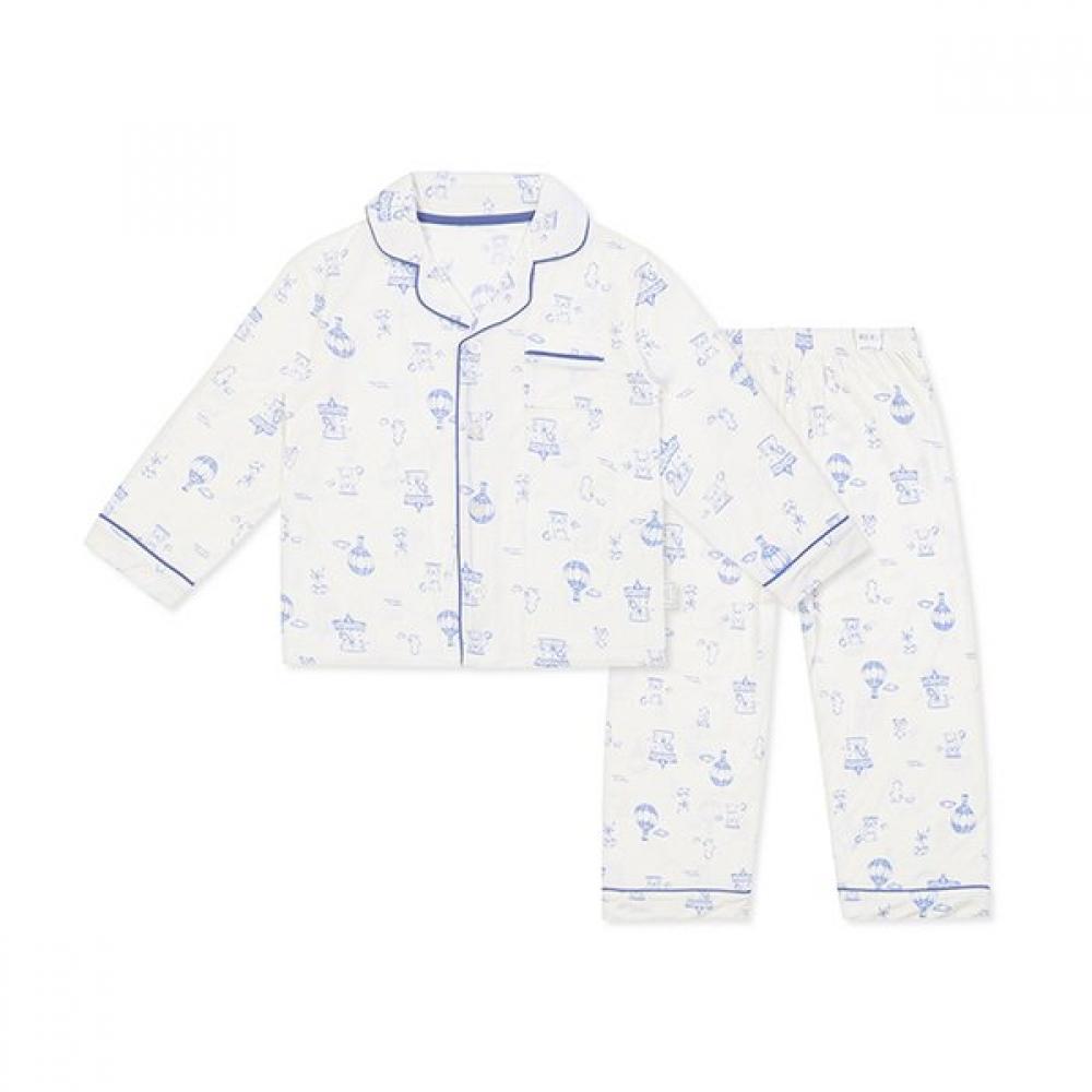 Organicmom Claire Modal Long Kids Pajamas Mlsssw01 100