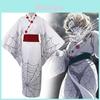 Demon Slayer Twelve Kizuki Rui Cosplay Costume Kimono With Polyester And Cotton Material