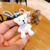 Resin Soft Colorful Bear Keychain Perfect For Gifts And Personal Use