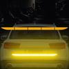 Car Boot Tailgate Trim Sticker Car Stickers Reflection Warning Decal Strips Trunk Adhesive Sticker Easy Installation