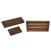 Supporto Display per Monete Challenge a 4 File (Finitura Noce) Custodia Collezionista Monete