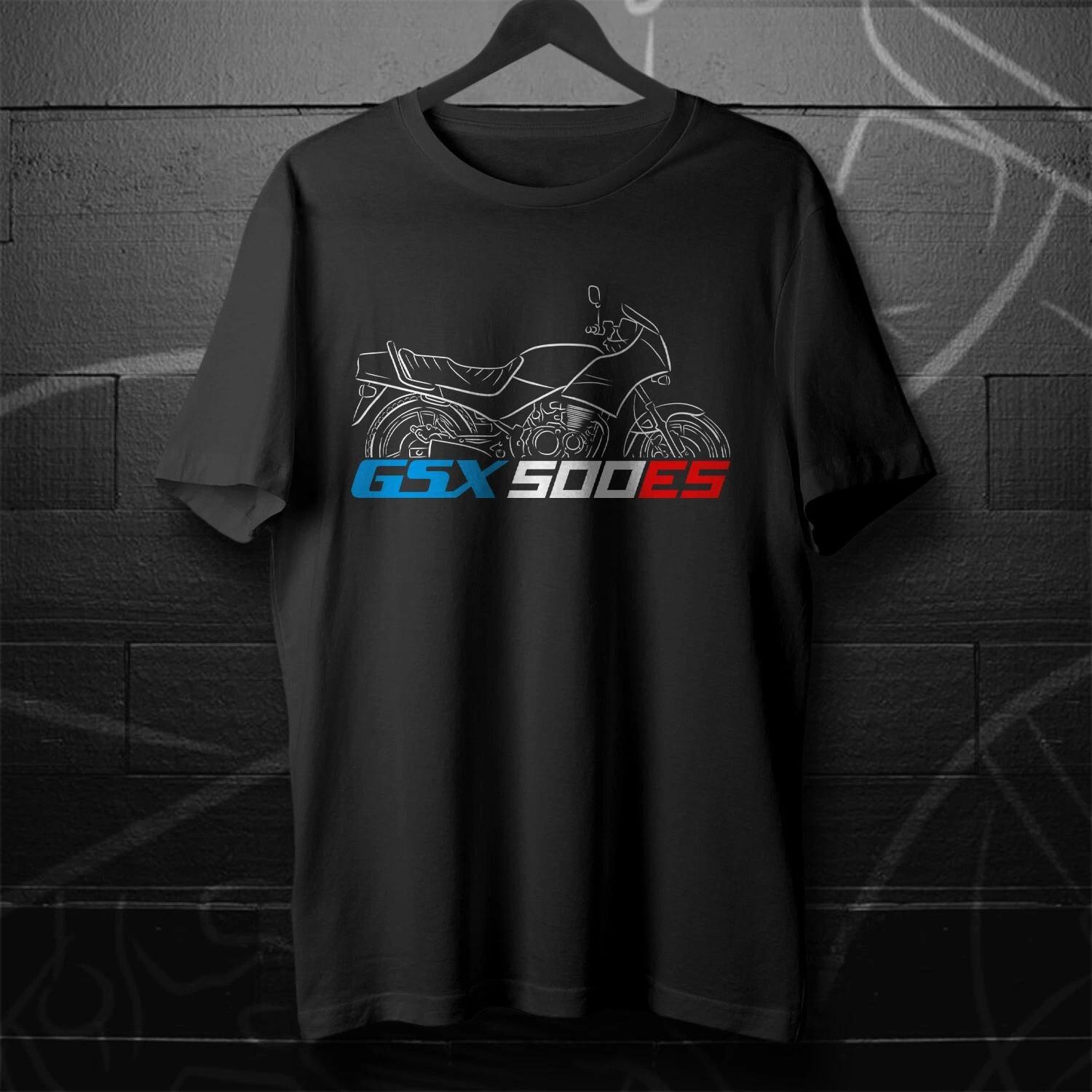 Men s and Women s T-shirts Suzuki GSX500ES - Motorcycle XS