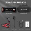 Car Jump Starter 4000A, Portable 12V Battery Booster for Gas & Diesel Engines up to 10.0L, with LED Light & USB QC3.0