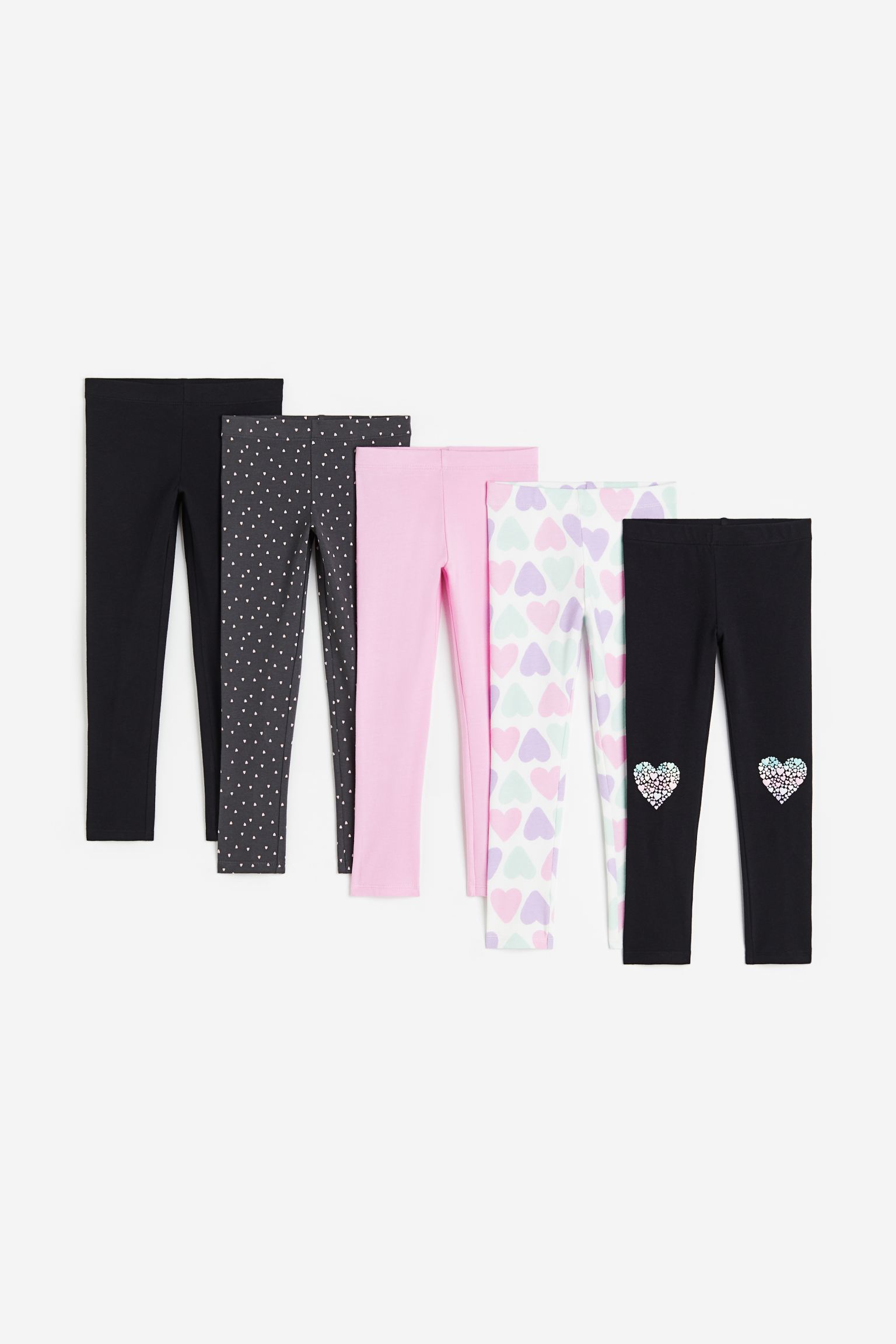 

5-pack cotton leggings