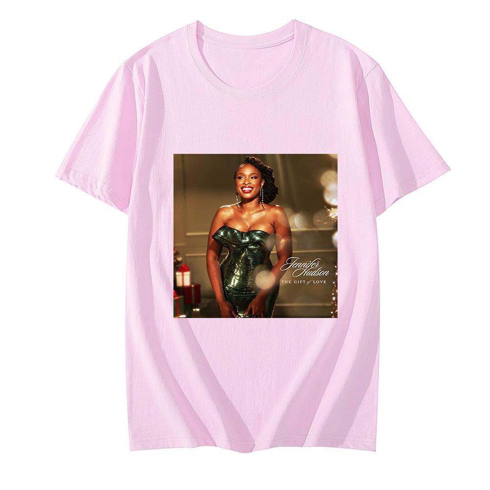 Jennifer Hudson Graphic Print T-Shirt Comfortable O-neck Summer Short Sleeve T-Shirt Casual 100%cotton Unisex Camisetas Anime T-shirt  Summer Tops