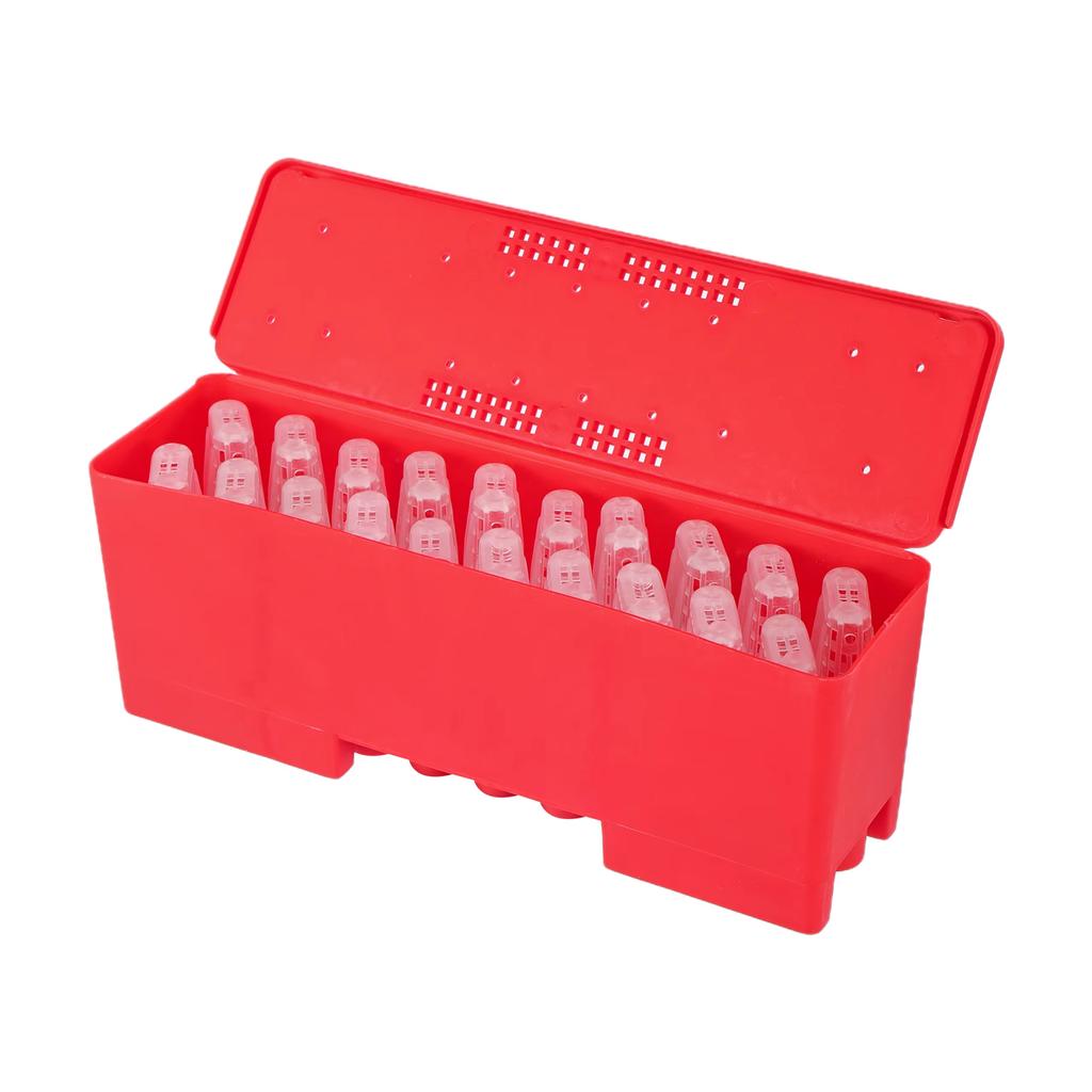 Queen Bee Transportation Cage Beekeeper Bee Rearing Incubator Bee Moving Isolator Bee Queen Protection Case Beekeeping Supplies