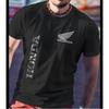 T-shirt Honda Uomo e Donna Estiva Maglietta da Moto Stile Americano Pantaloncini da Corsa a Manica Corta Primavera Nuova Casual Ciclismo Offroad Top