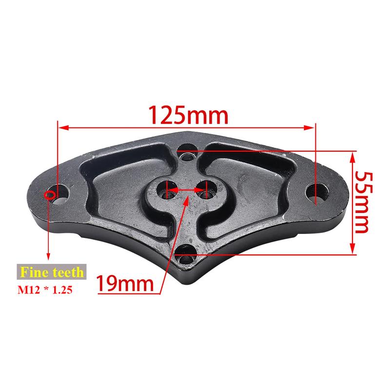 10 Inch Front Suspension Fixation Damping Board Fixation Board for KUGOO M4 Electric Scooter Universal Replaceable Accessories