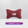 Keychain Leather Car Seat Headrest Memory Foam Comfort Neck Pillow Auto Interiors For Volkswagen VW T5 ID3 Tiguan GTI RLine Golf RB6