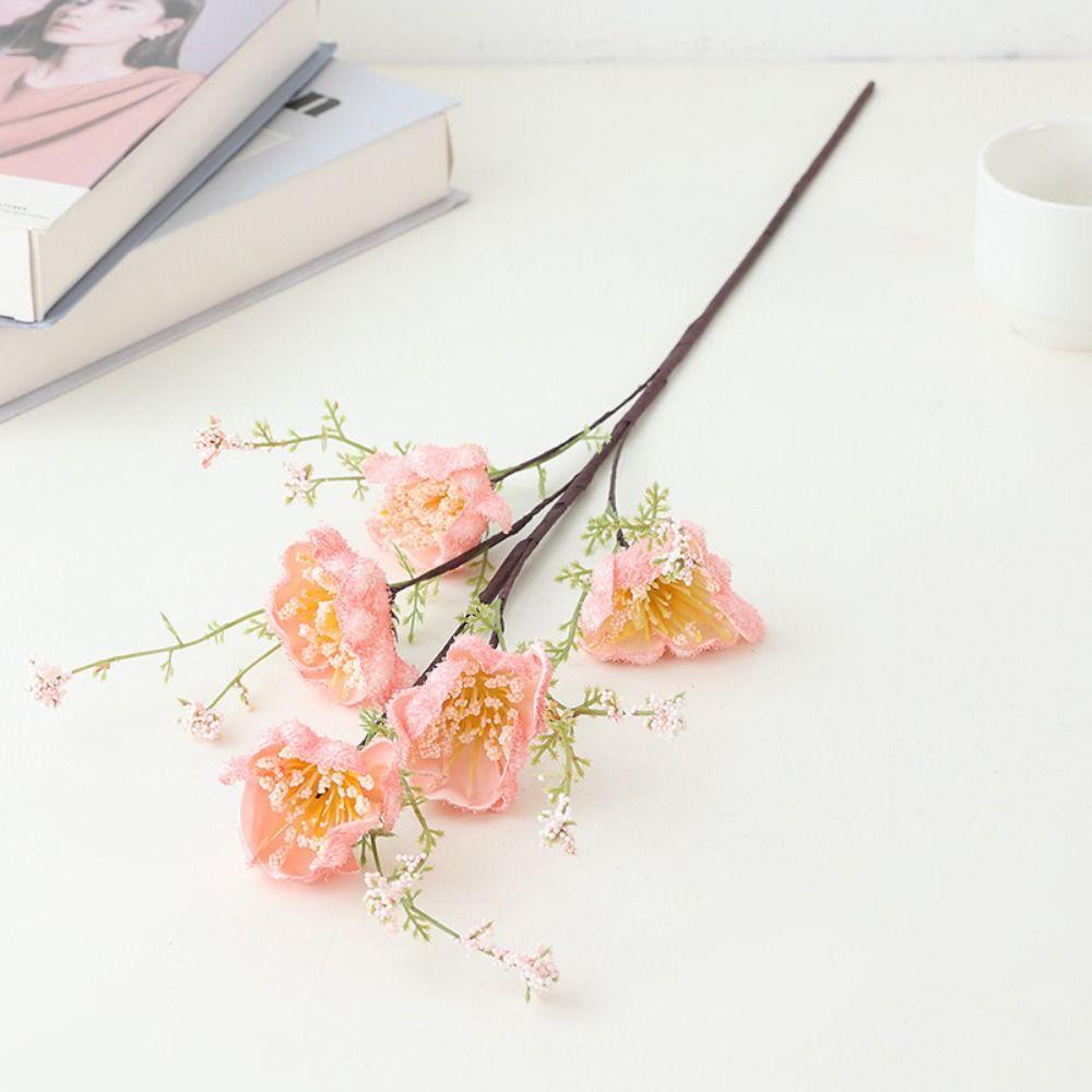 Multicolor Simulation Flower Foam Fake Flower Creative Artifiical Flower Branch Home Decoration
