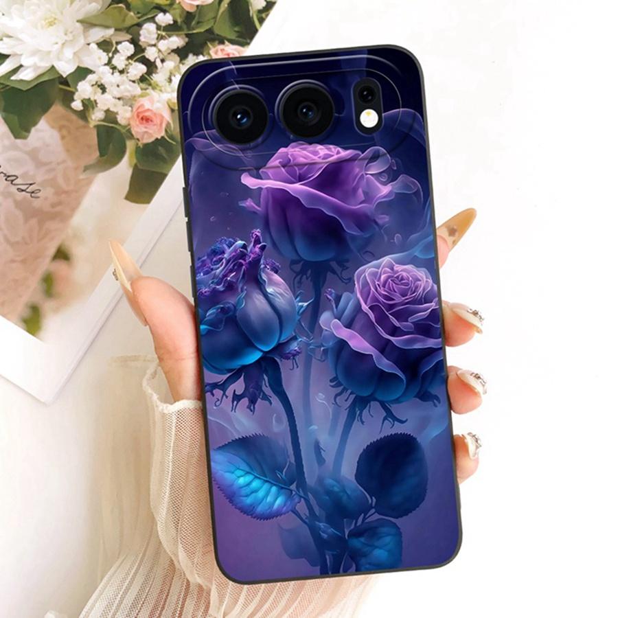 Hülle für Honor 500 Pro MEP-AN00 Ästhetisch Mode Stil Bemalt Matt Silikon Handyhülle Weich für Honor500 500Pro Abdeckung