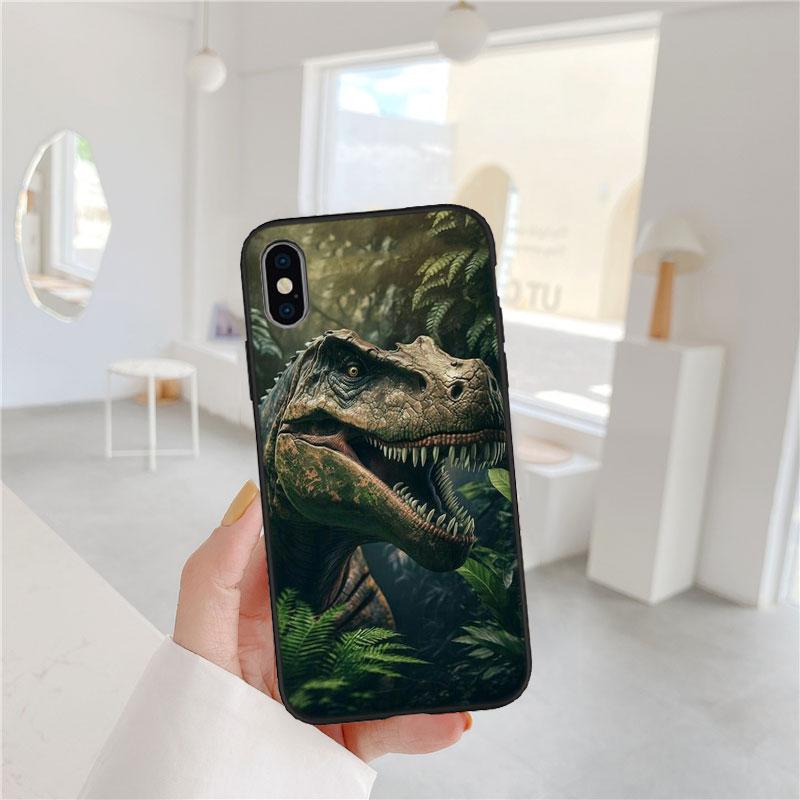 CJ34 Dinosaur Phone Case for Samsung Galaxy M06 M15 M16 M35 M55 M56 A36 A42 A50 A50S A51 A52 A32 A33 A05 A05S A06 A16 A20