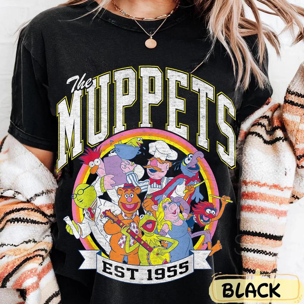 Muppets Characters Estimate 1955 Tshirt Miss Piggy