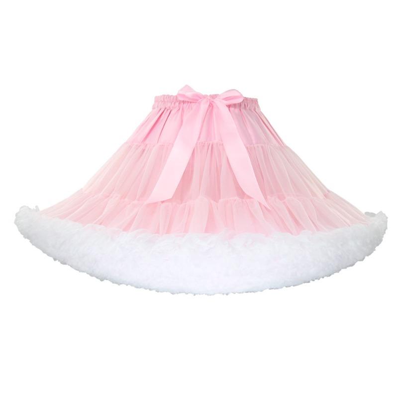 Soft yarn skirt support Boneless skirt support Petticoat skirt Adult