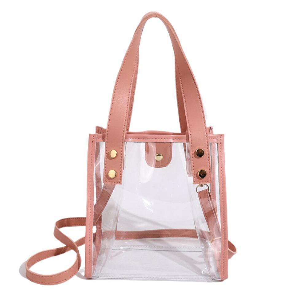 Storage Bag Women Handbag Summer Crossbody Bag PVC Transparent Bag The Water-Sprinkling Festival