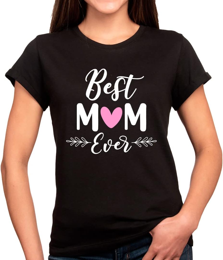 Best Mom Ever graphic T-shirt S