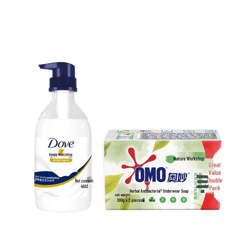 

Dove Nourishing Beauty Shower Gel & Tea Tree Soap Set