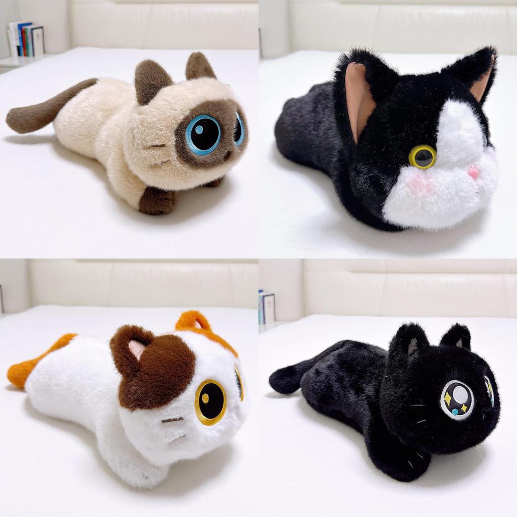 Cuter Cat Plush Dolls With Pp Cotton And Embroidery Design For Kids And Teens Gift