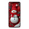 Christmas Snowman Case For Realme C67 C63 C55 C53 C35 C25 C21 GT 2 3 5 6 10 11 12 13 Pro Plus 5G Soft TPU Phone Cover Fundas Bag