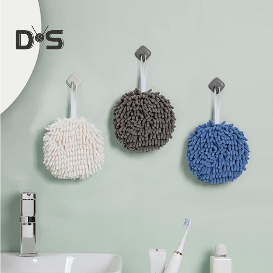 Chenille-Handtuch mit Aufhängeschlaufe, stark wasserabsorbierend, weiche, superfeine Faser, verdickt, wiederverwendbar, Reinigungstuch für Küche und Bad