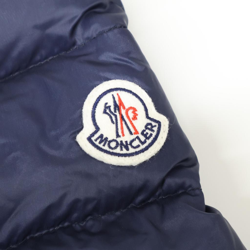 MONCLER HERMINE Hermine hooded down jacket coat O NavyUsed