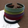 Women's 2cm Wide Corduroy Velvet Headband, Simple & Elegant Hair Accessory
