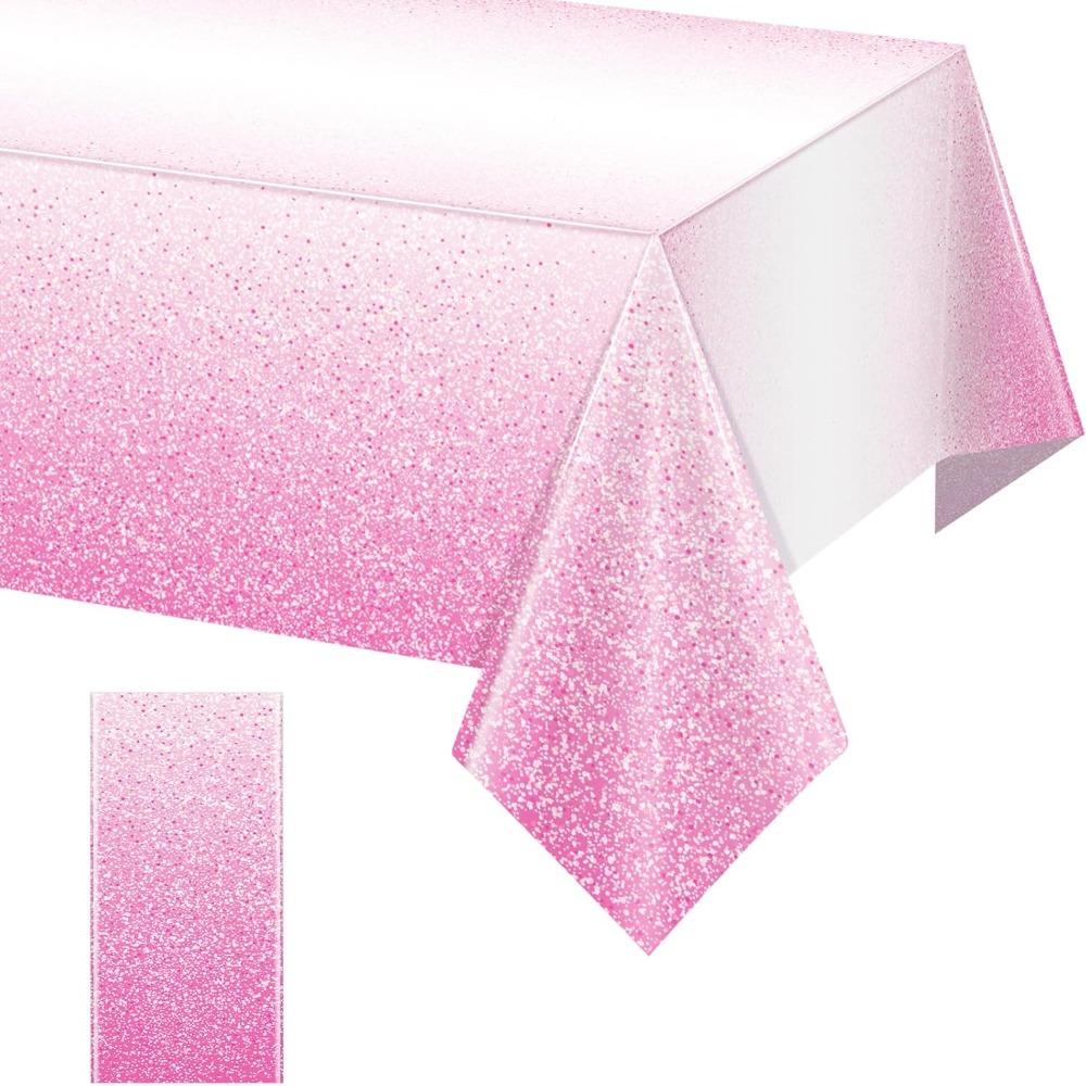 Waterproof Rectangle Table Cover Disposable Table Cloth  Wedding Birthday Anniversary