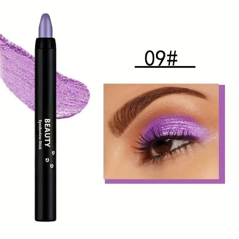 Карандаш для век с мерцающим и матовым покрытием, водостойкий стойкий хайлайтер, крем-тени для век, карандаш для век, осветлитель для глаз 9#