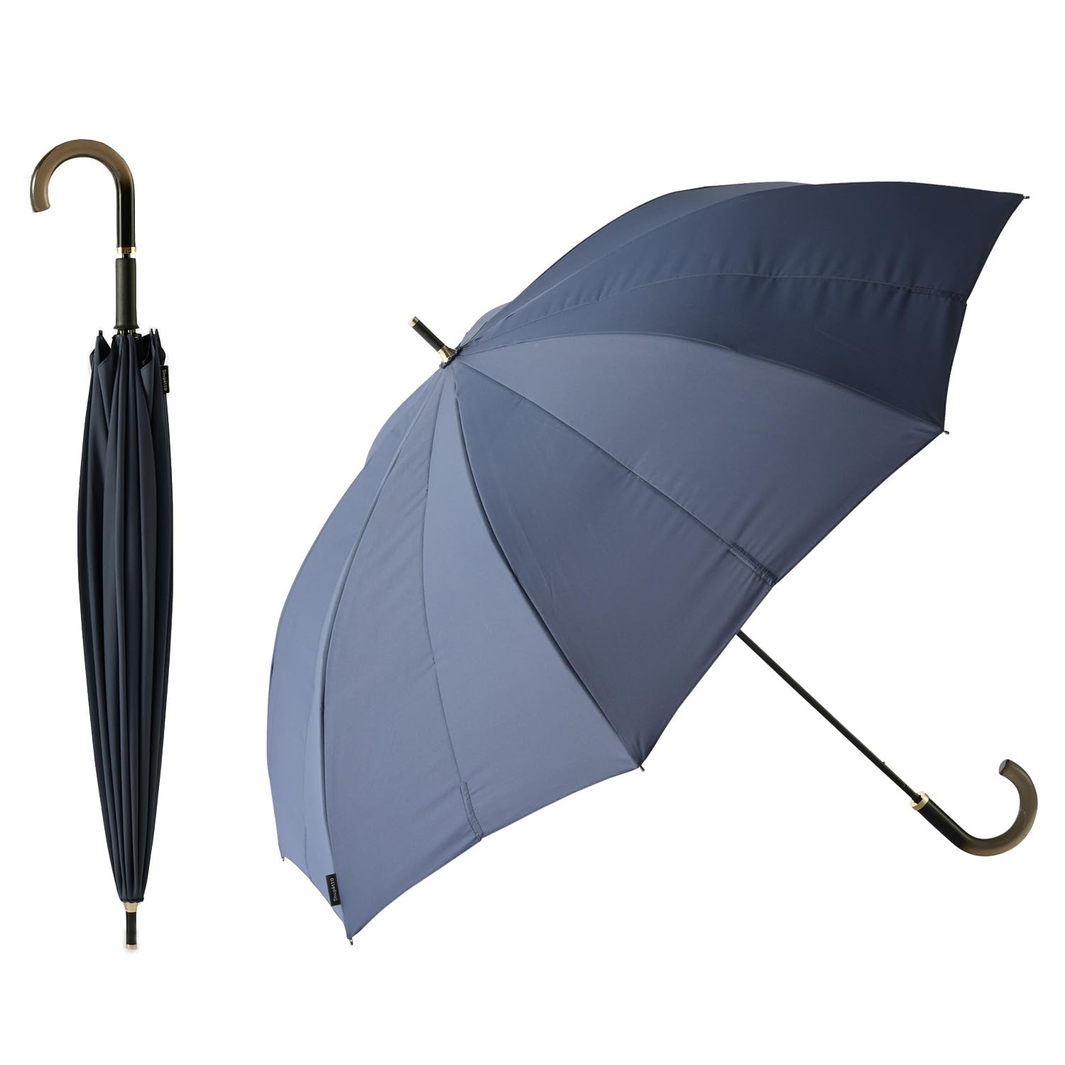 

Marna Shupatto Umbrella for Rain Long Umbrella for For both Sun and Water Night P615B Women, Umbrella, Men, Buttonless, Shupatto, Unisex, Rain, Gift,
