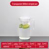 Large Capacity Cold Water and Beverage Kettle - High-Temperature Resistant Acrylic Plastic for Commercial Use