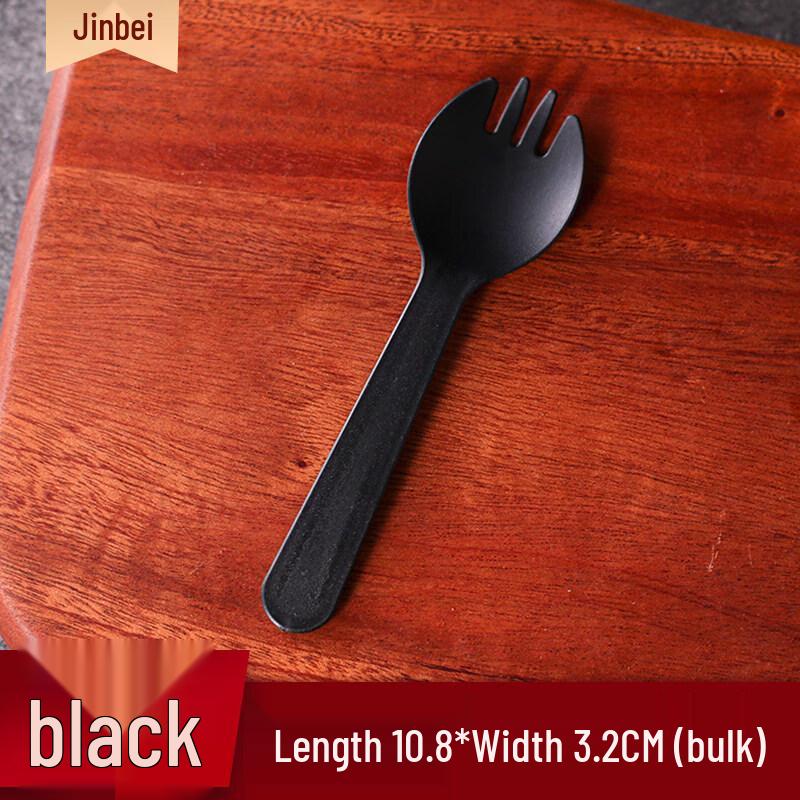 Disposable Plastic Cake Fork and Spoon Set