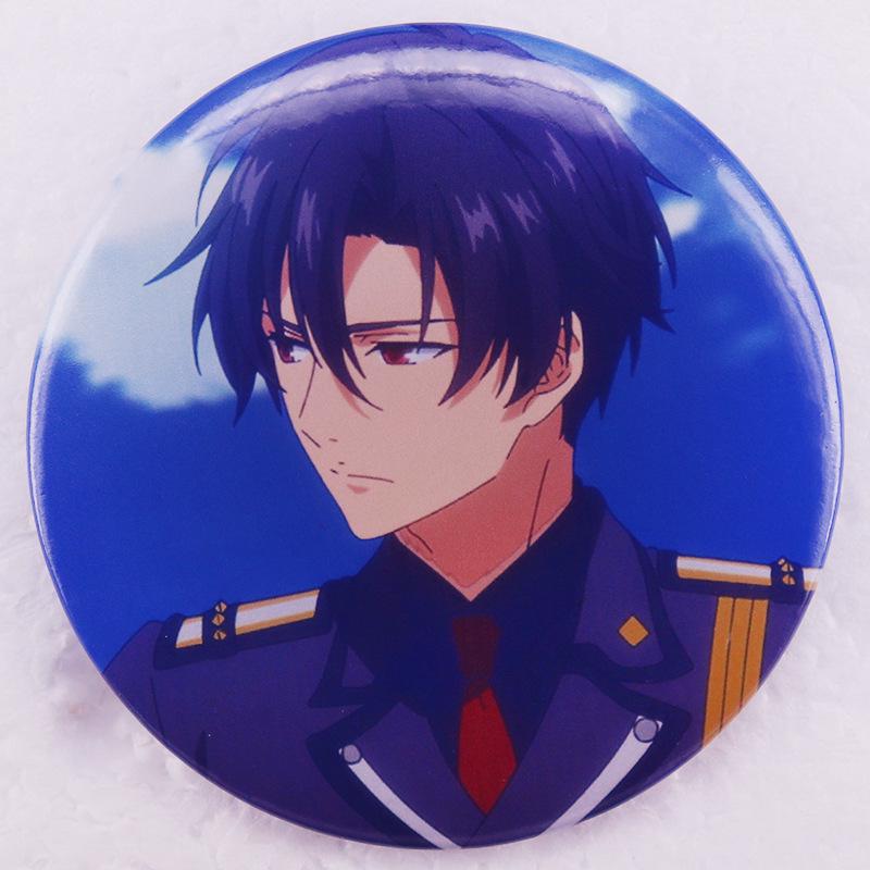 

86 Imaginary Battle Needle Tinplate Badge Brooch