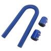 36 Inch Flexible Stainless Steel Radiator Hose Kit With Billet Clamps Universal Flex Radiator Coolant Water Hose