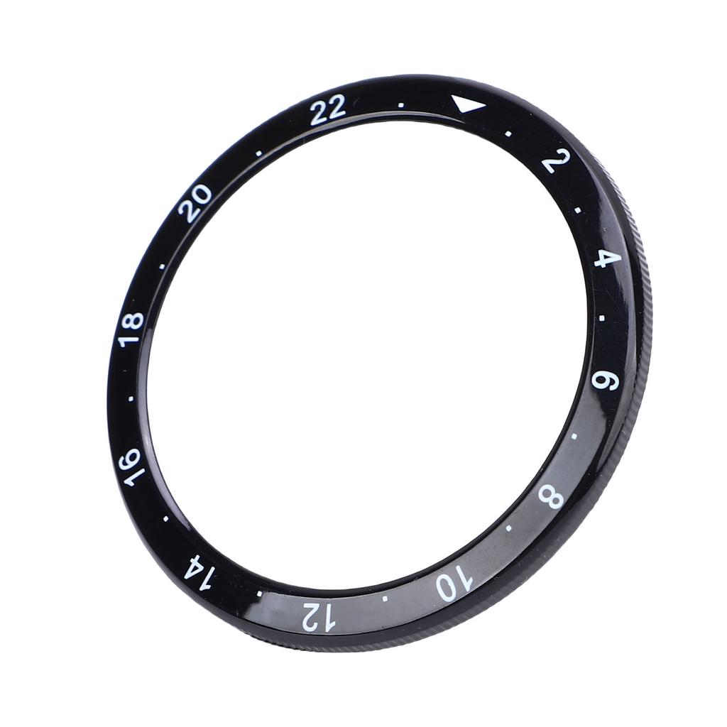 Uhrenlünetten-Ersatz für Xiaomi Watch S4 S3 Ziffer Punkt PC Uhrenlünetten-Einsatz Kratzfest