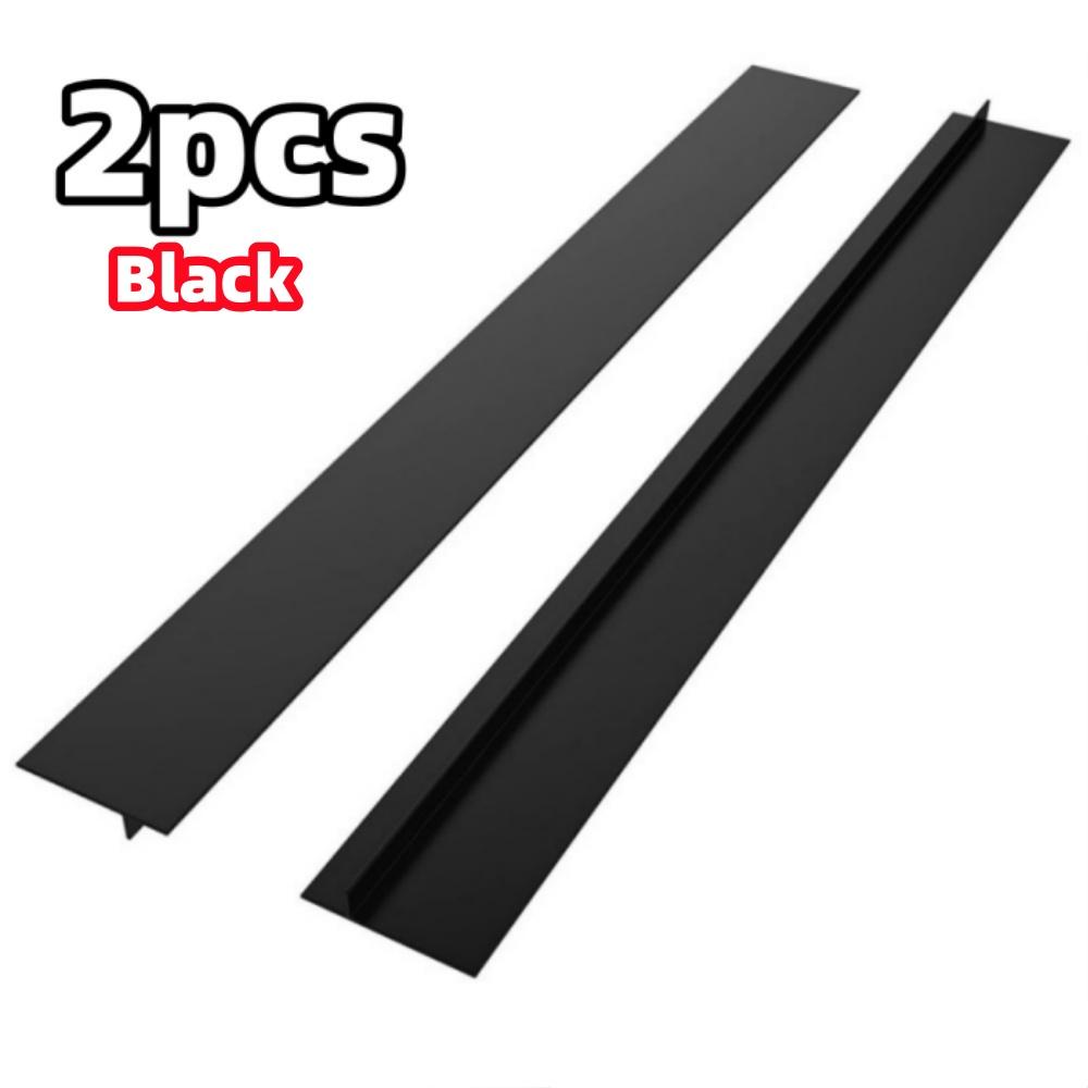 2pcs Silicone Gap Sealing Strip For High Temperatures In The Kitchen Waterproof Anti-fouling Sealing Spaces Durable Soft Covers